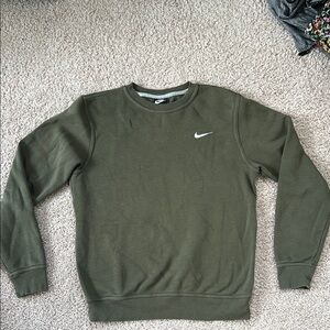 Nike Men's Olive Sweatshirt